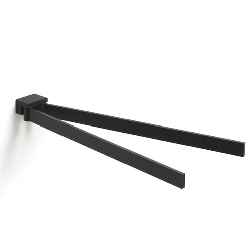 Portasalviette a snodo Gedy serie Lounge - Nero Matt