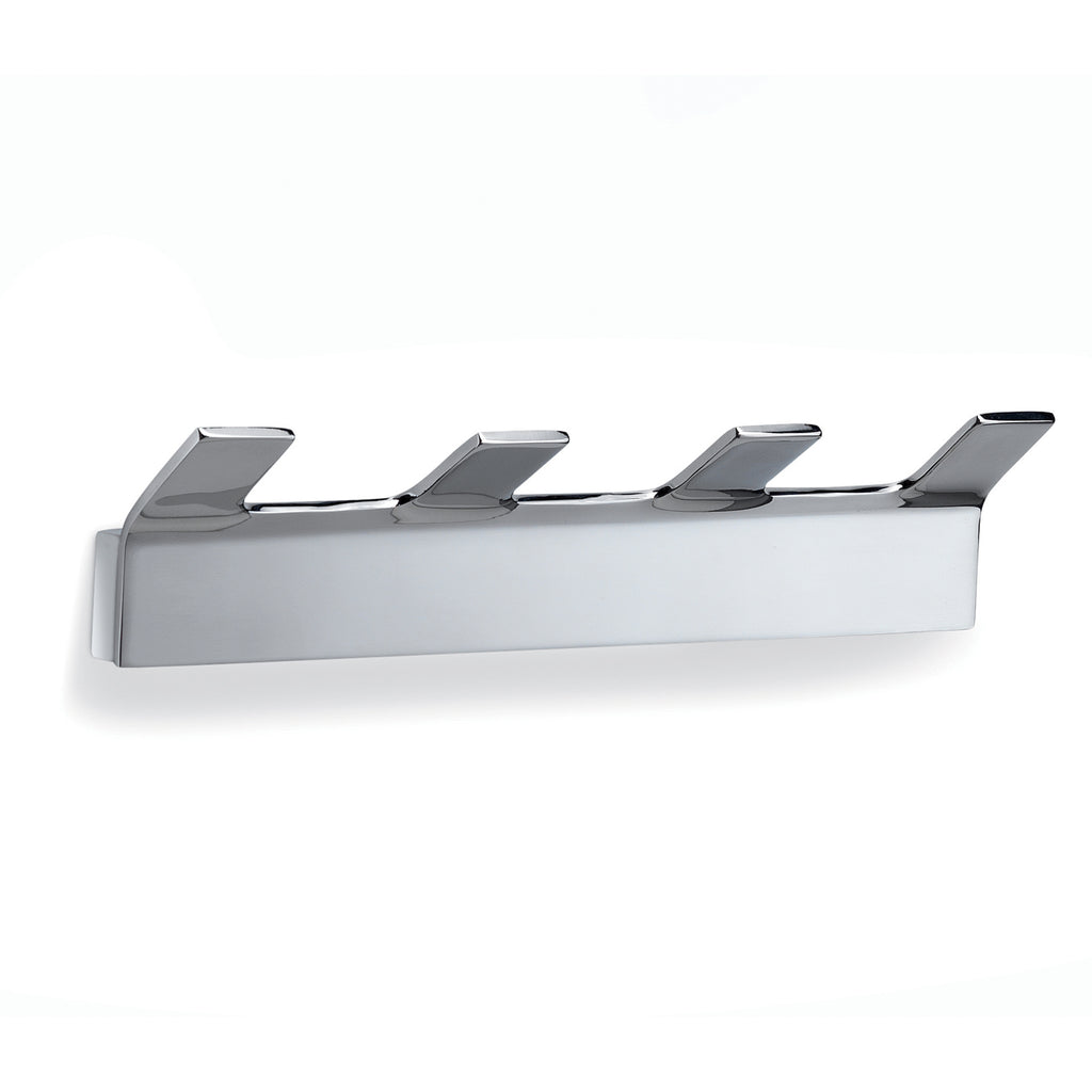 Appendiabiti multiplo in ottone modello Gulliver di Gedy - Cromato