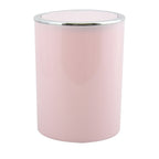Cestino 6L in ABS modello Kamaka con coperchio basculante rimovibile - Rosa Pastello