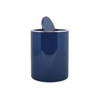 Cestino 6L in ABS modello Kamaka con coperchio basculante rimovibile - Blu elettrico