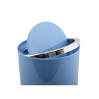Cestino 6L in ABS modello Kamaka con coperchio basculante rimovibile - Blu Pastello