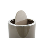 Cestino 6L in ABS modello Kamaka con coperchio basculante rimovibile - Tortora