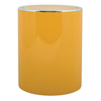 Cestino 6L in ABS modello Kamaka con coperchio basculante rimovibile - Giallo