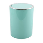 Cestino 6L in ABS modello Kamaka con coperchio basculante rimovibile - Verde Pastello