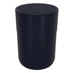 Cestino 5L con coperchio a dondolo modello Cocco - Nero