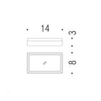 Porta sapone da appoggio cromato collezione Forever di Colombo Design