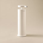 Dispenser sapone da appoggio in acciaio della collezione 'Geyser' by Cosmic - Bianco satinato