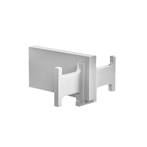 Gancio Porta Asciugamani a Muro Angus in ottone cromato di Cipi - cm 4