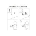 Gancio Porta Asciugamani a Muro Angus in ottone cromato di Cipi - cm 4