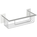 Griglia porta sapone doccia da incollo in ottone cromato della collezione 'Stick' by Cosmic