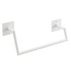 Porta asciugamani da incollo in ottone verniciato della collezione 'Stick' by Cosmic - cm 25