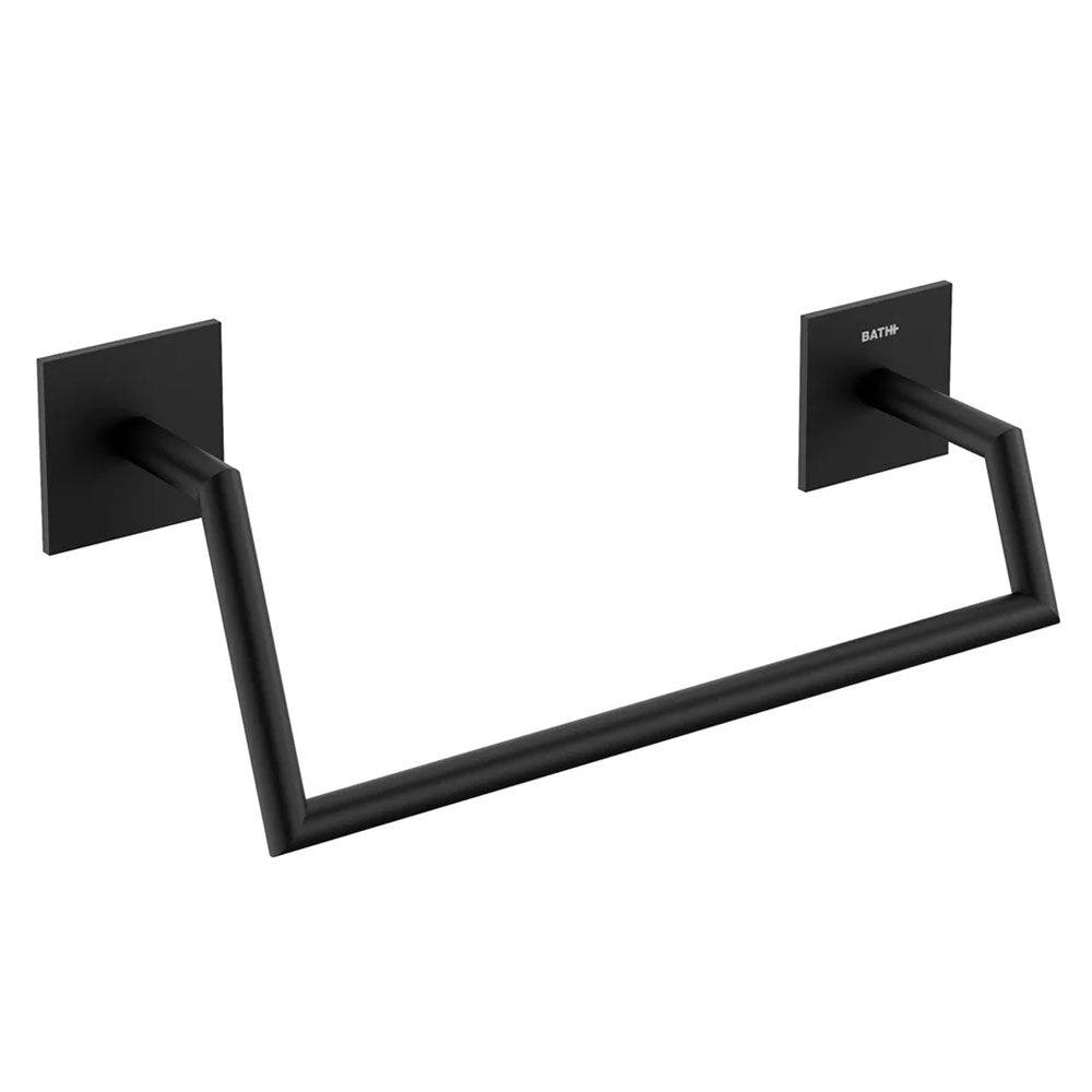 Porta asciugamani da incollo in ottone verniciato della collezione 'Stick' by Cosmic - cm 25