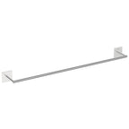 Porta asciugamani da incollo in ottone cromato della collezione 'Stick' by Cosmic - cm 60