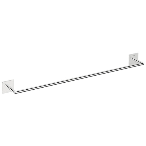 Porta asciugamani da incollo in ottone cromato della collezione 'Stick' by Cosmic - cm 60