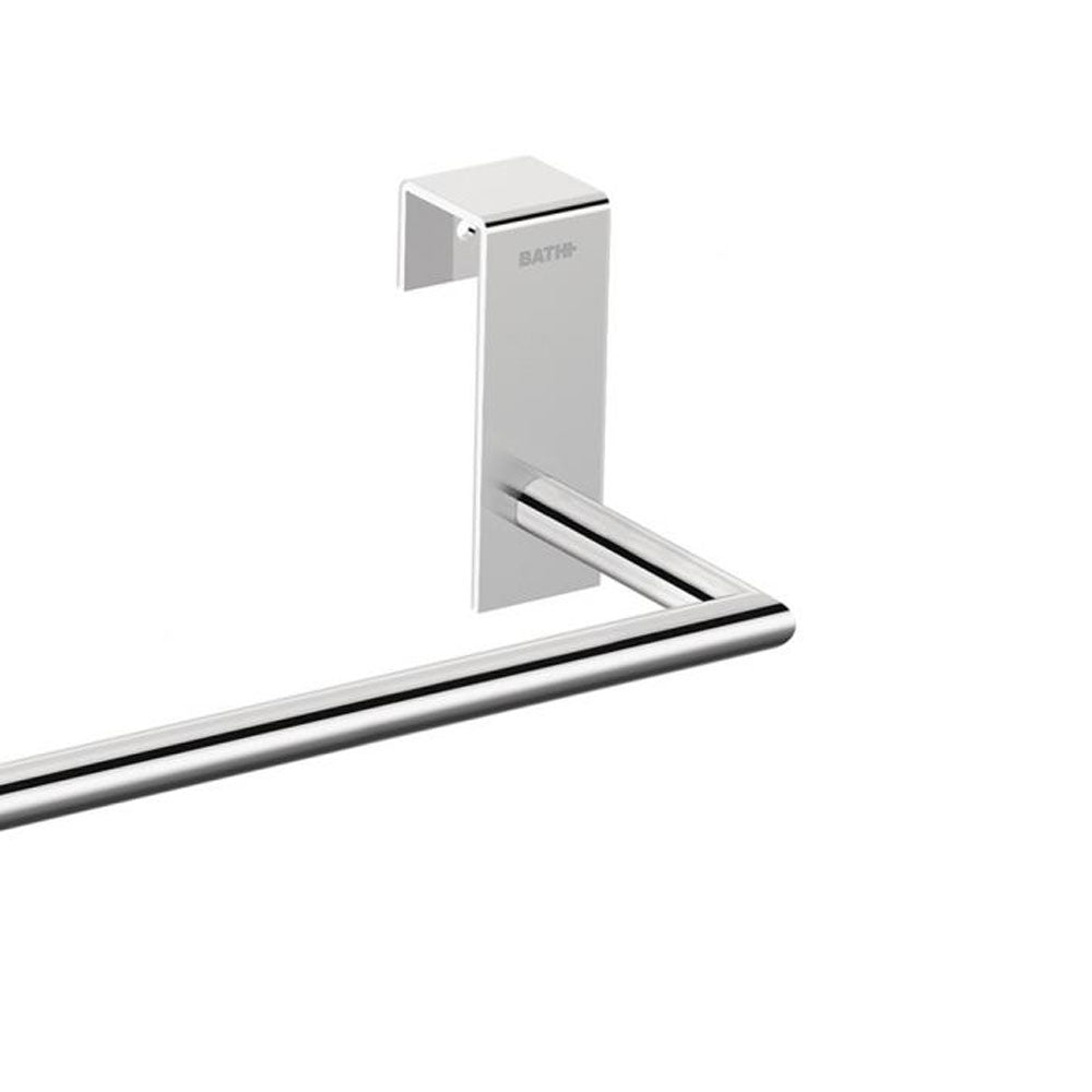 Porta asciugamani da appoggio in ottone cromato della collezione 'Stick' by Cosmic - cm 28