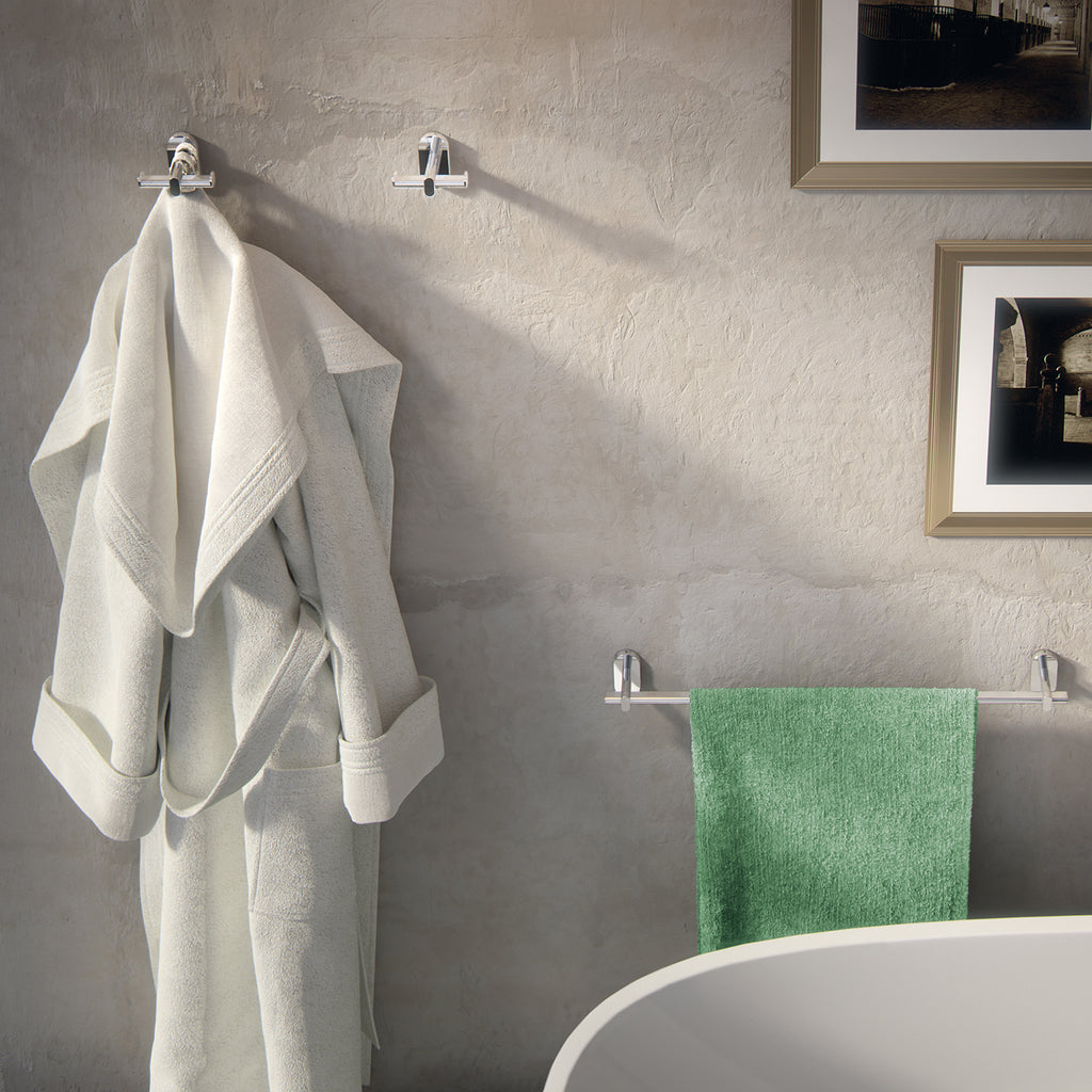 Portasalviette 45 cm in Acciaio Inox Gedy serie Febo - Cromato