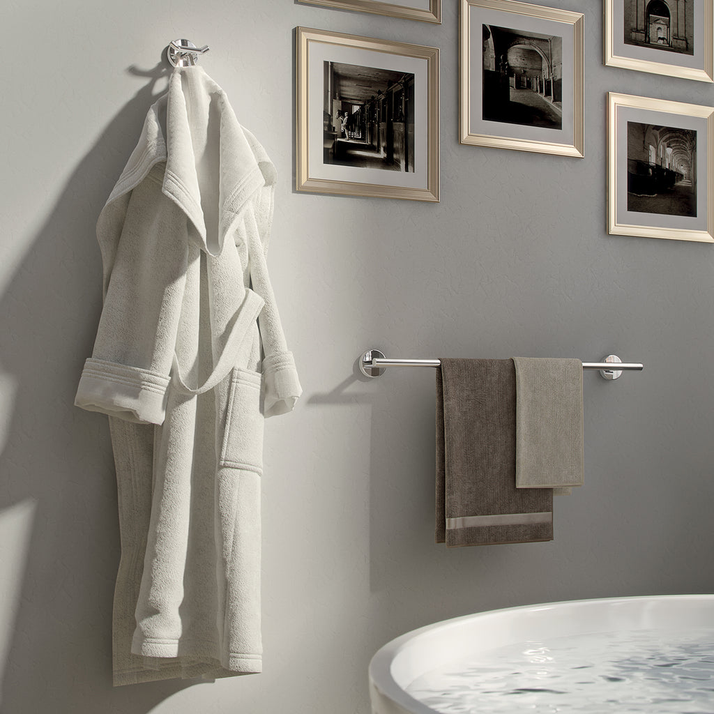 Portasalviette 60 cm a muro in Acciaio Inox Eros di Gedy - Cromato