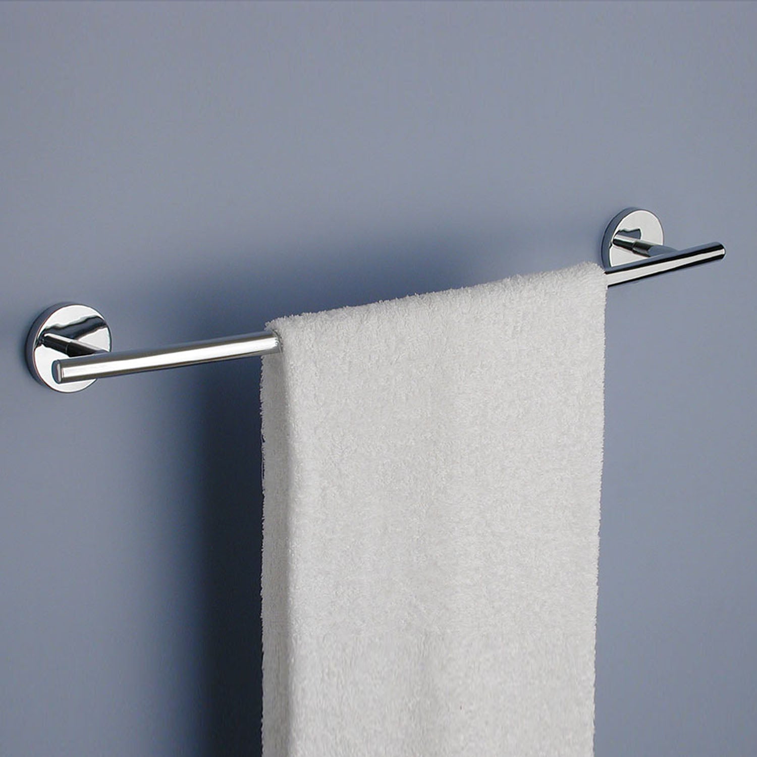 Portasalviette 60 cm a muro Vermont Pro di Gedy - Cromato