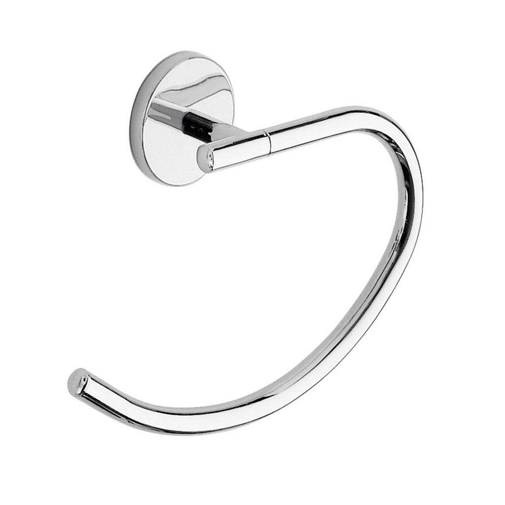 Portasalviette ad anello a muro Vermont Pro di Gedy - Cromato