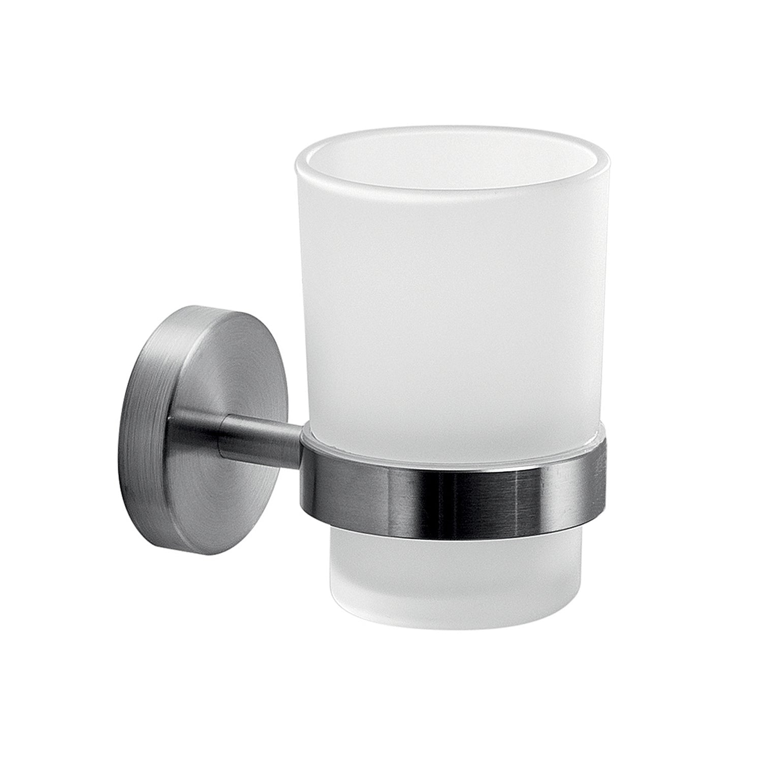 Portaspazzolini in Acciaio Inox AISI 304 Gedy serie Project - Spazzolato