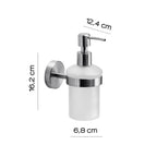 Dosasapone in Acciaio Inox AISI 304 Gedy serie Project - Spazzolato