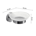 Portasapone in Acciaio Inox AISI 304 Gedy serie Project - Spazzolato