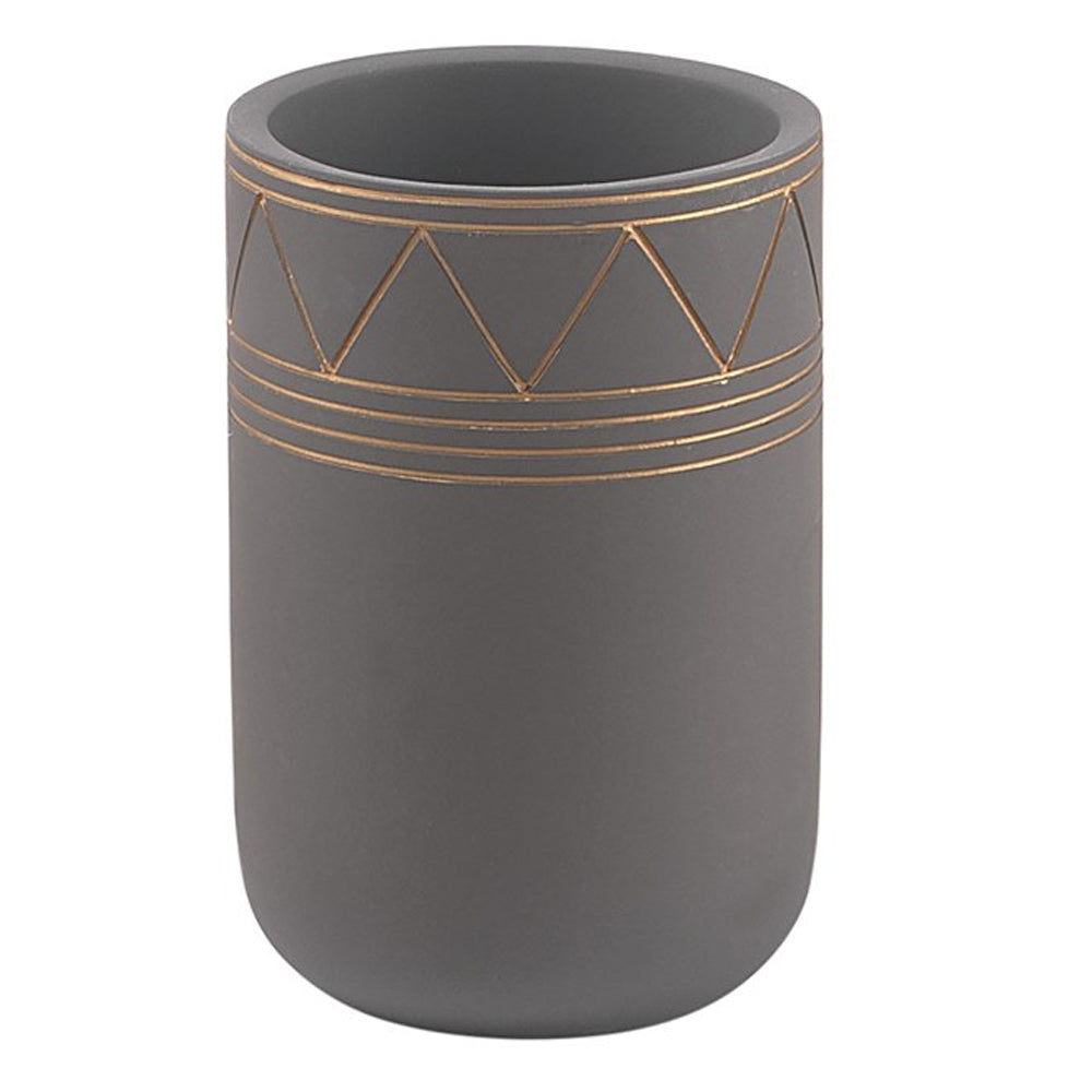 Set Accessori Bagno in cemento Gedy serie Calipso - Grigio