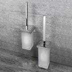 Scovolo in vetro acidato con base ottone collezione Forever di Colombo Design