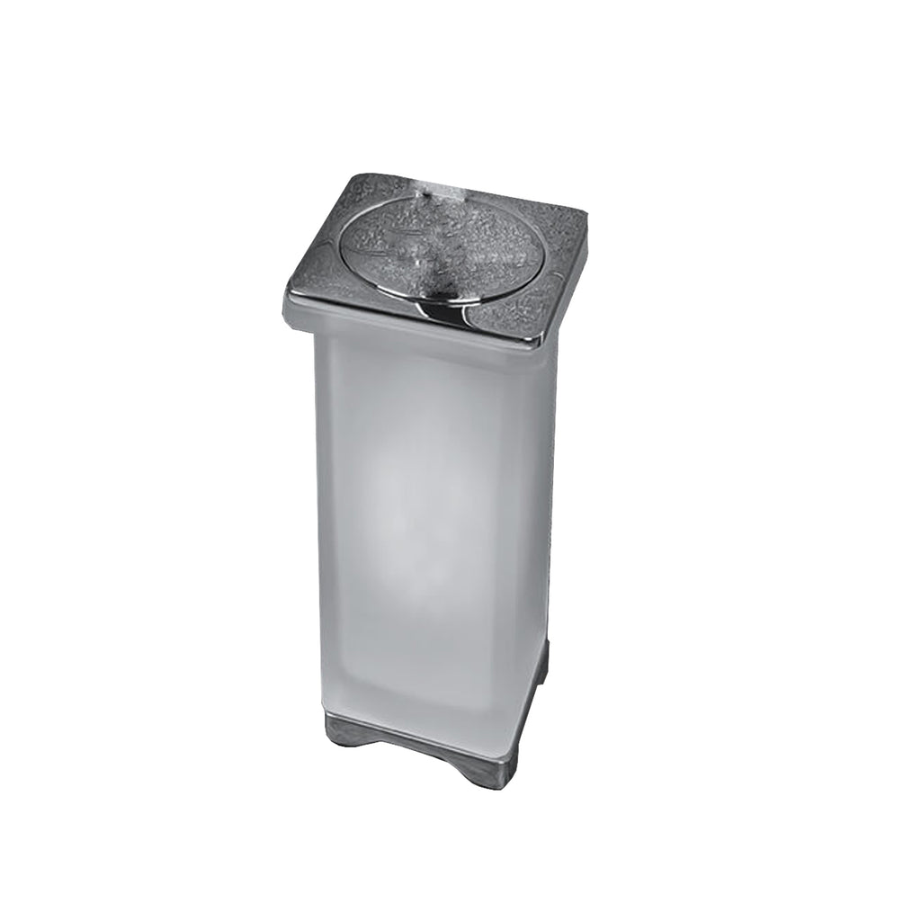 Scovolo in vetro acidato con base ottone collezione Forever di Colombo Design