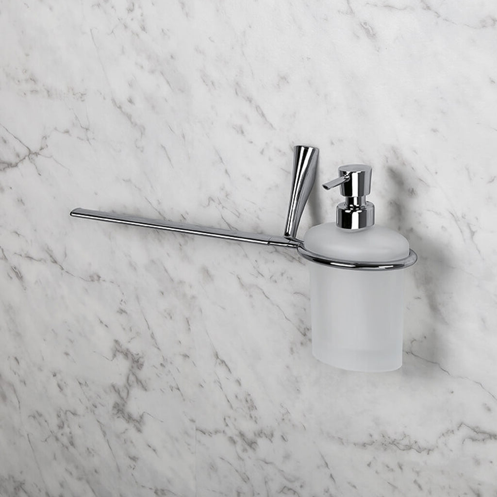 Spandisapone con porta salvietta per bidet verso sinistro collezione Land di Colombo Design