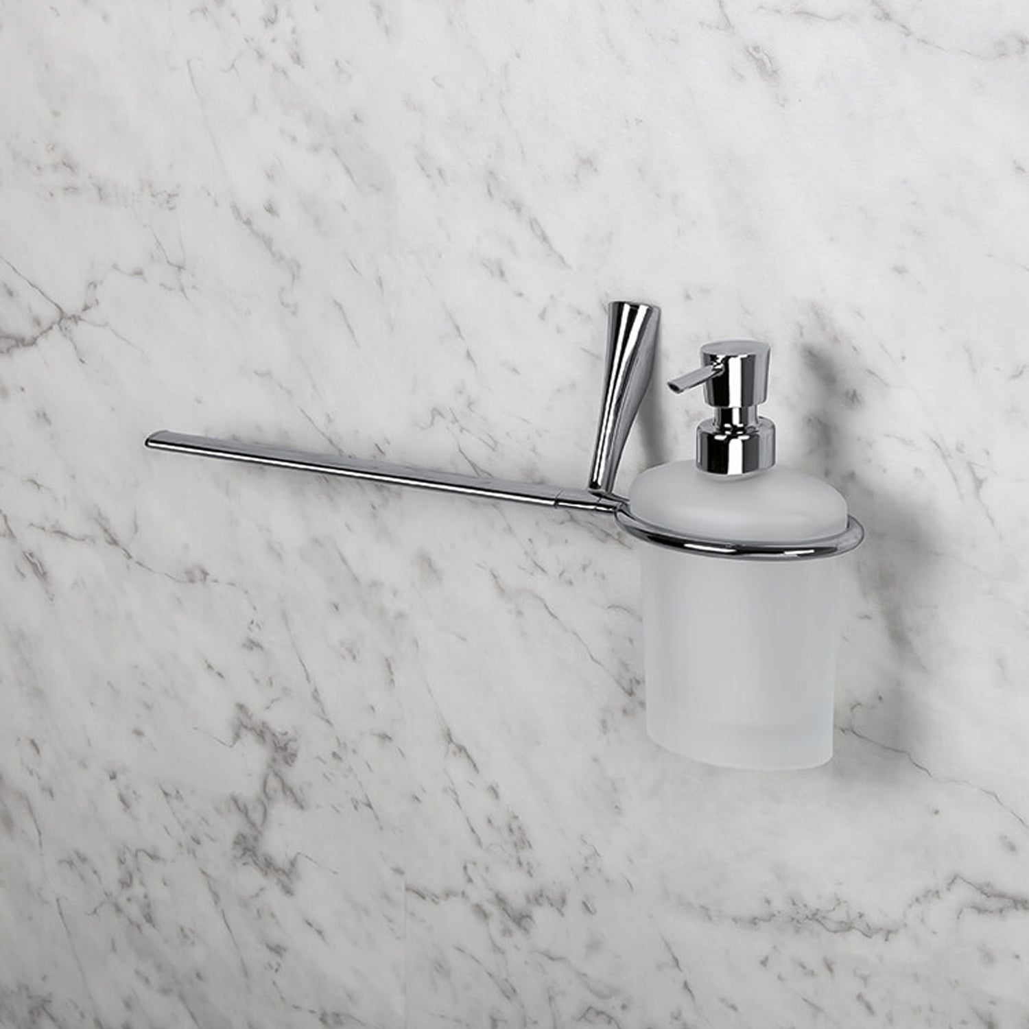 Spandisapone con porta salvietta per bidet verso sinistro collezione Land di Colombo Design