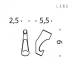 Appenditutto in ottone collezione Land di Colombo Design