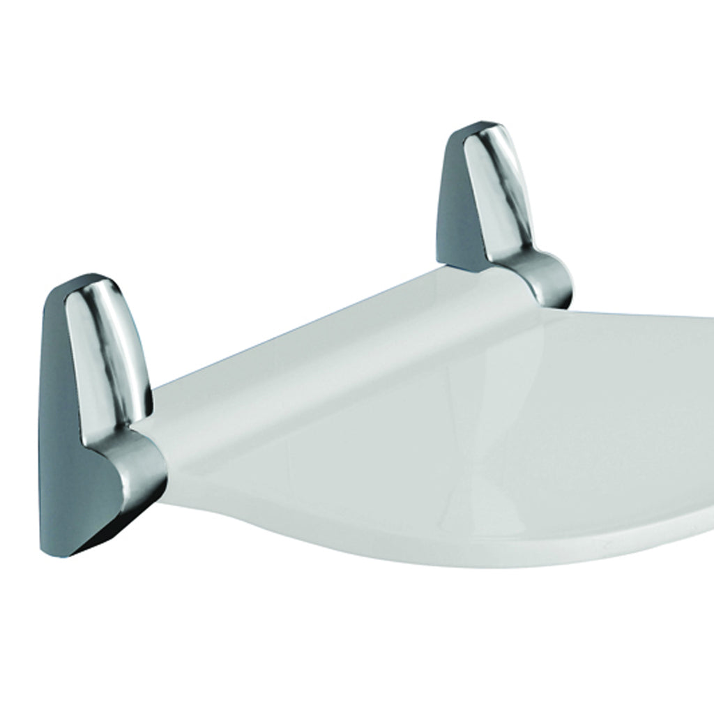 Sedile doccia ribaltabile per doccia Gedy modello Sound di Gedy - Bianco/Cromato