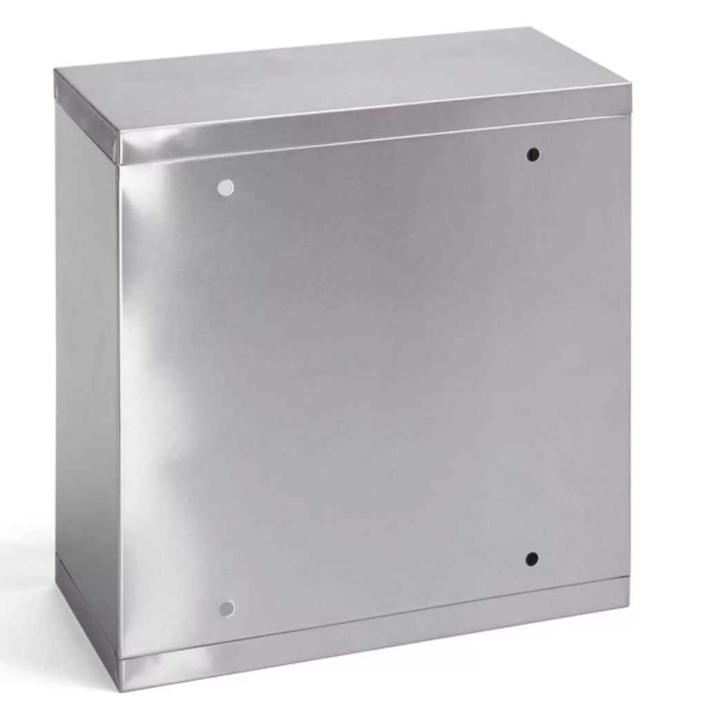 Armadietto dei medicinali con chiave Acciaio e vetro inox colore grigio