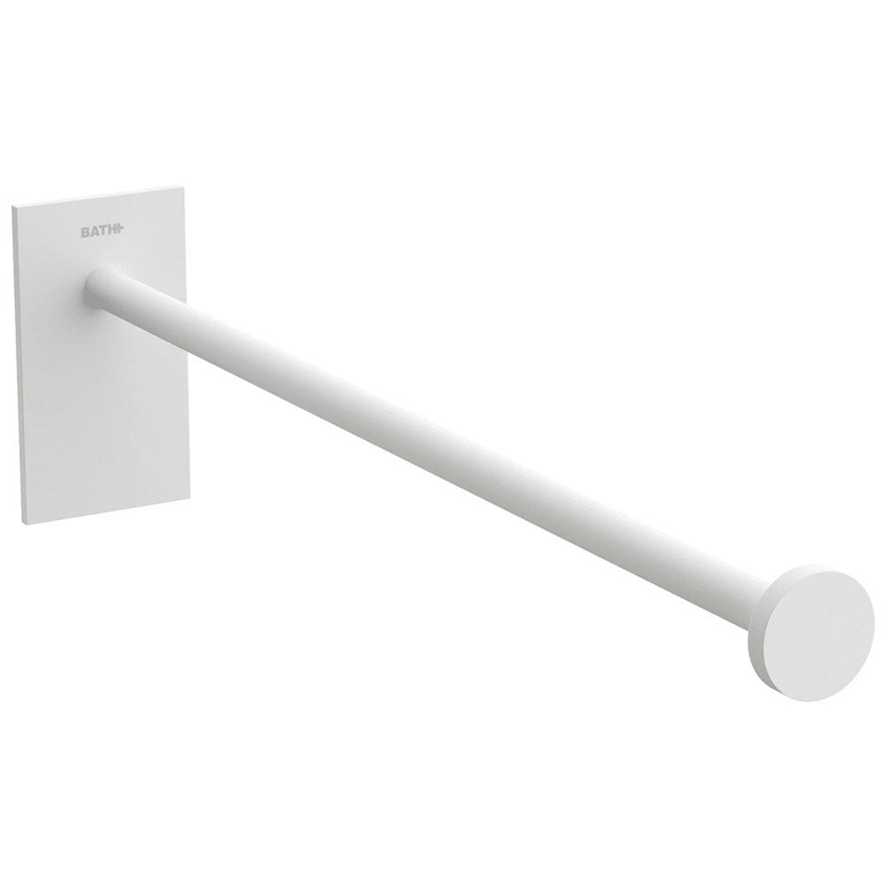 Porta asciugamani da incollo in ottone verniciato della collezione 'Stick' by Cosmic - cm 4