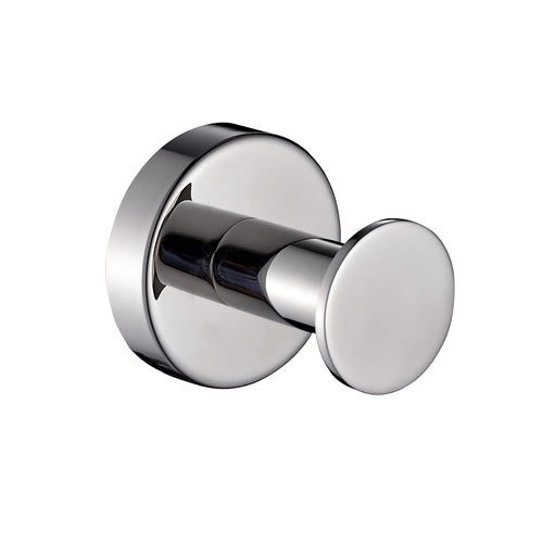 Appendiabiti singolo in Acciaio Inox AISI 304 Gedy serie Project - Lucido