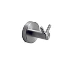 Appendiabiti doppio in Acciaio Inox AISI 304 Gedy serie Project - Spazzolato