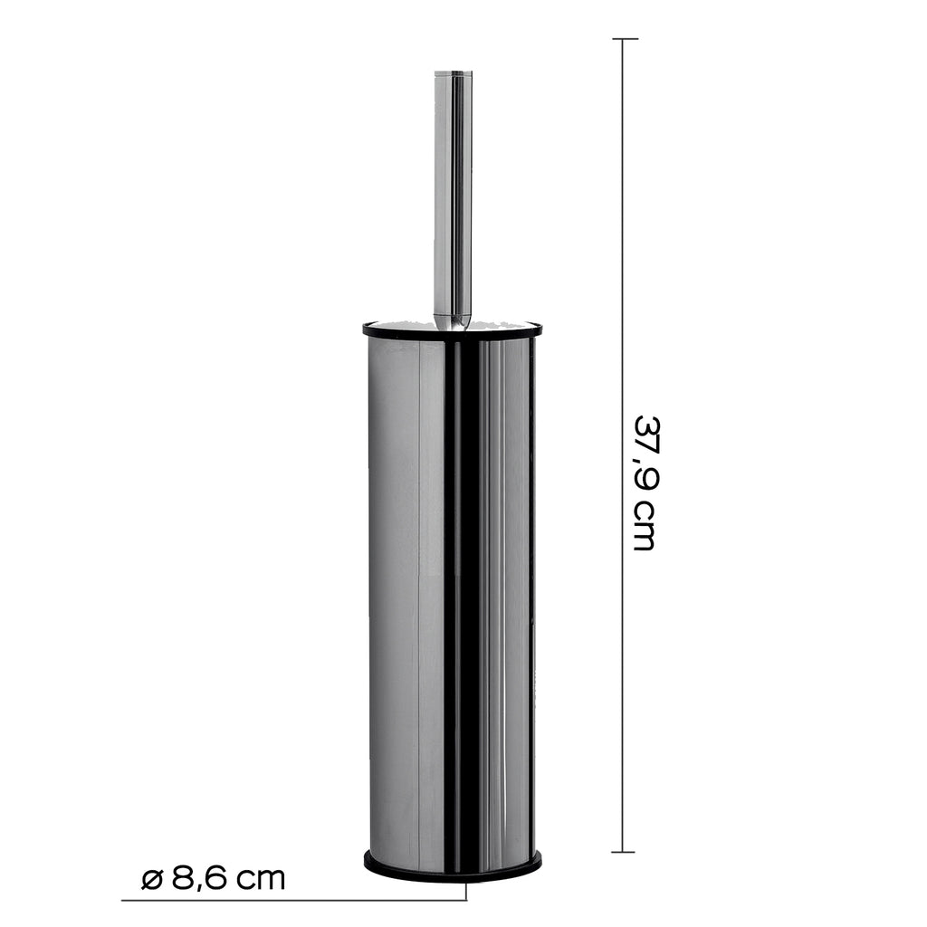 Scopino da appoggio in Acciaio Inox AISI 304 Gedy serie Project - Lucido