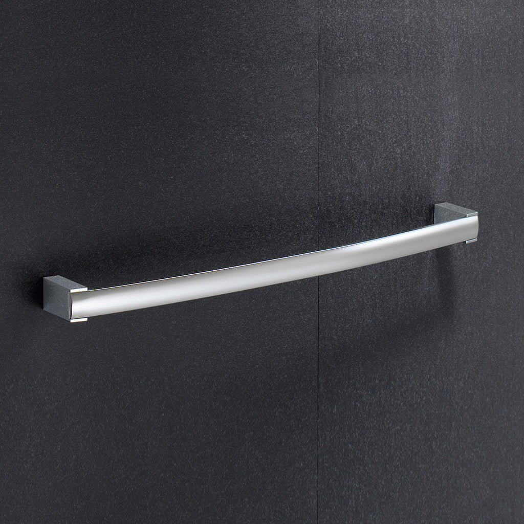 Portasalviette 45 cm a parete Kent di Gedy - Cromato