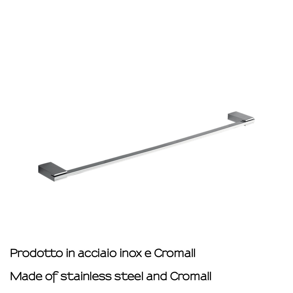 Portasalviette 60 cm in Acciaio Inox di Gedy serie Kansas - Cromato