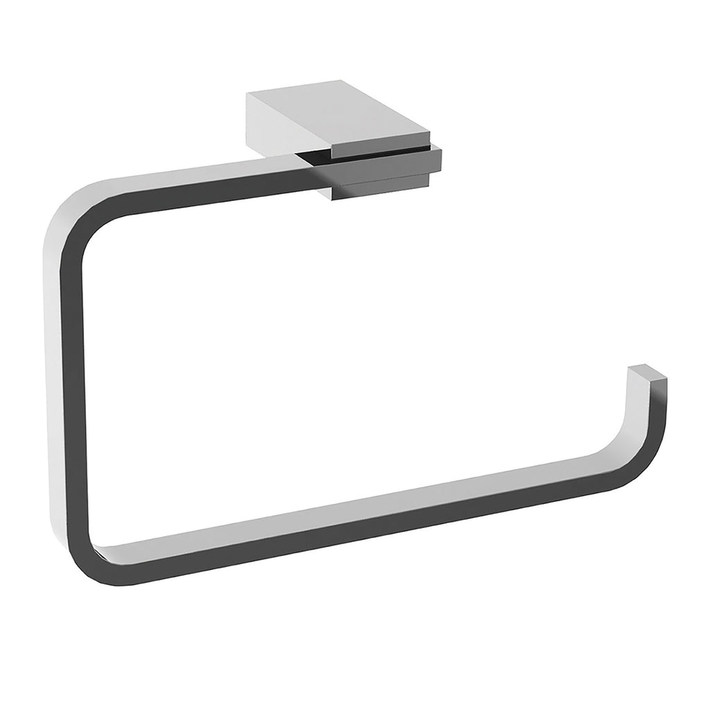 Portasalviette ad anello in Acciaio Inox di Gedy serie Kansas - Cromato