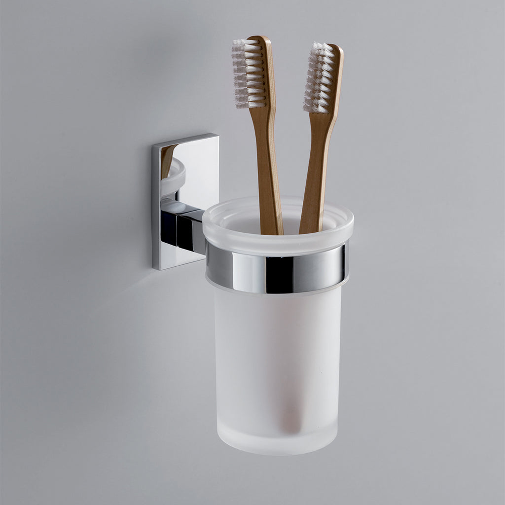 7810-13 Gedy Portaspazzolini Maine in acciaio inox