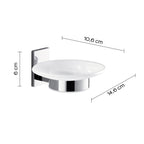 Gedy Portasapone Maine in acciaio inox