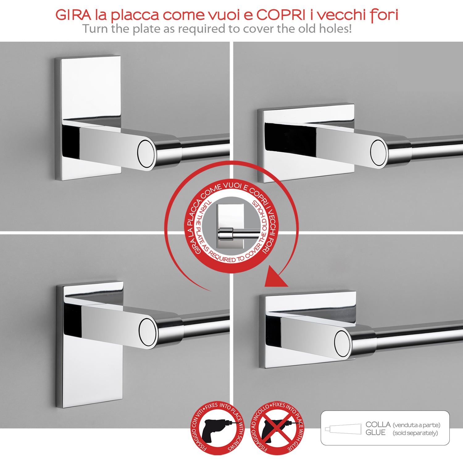 Gedy Portasapone Maine in acciaio inox