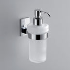 Gedy Dosasapone con erogatore in ABS cromato Maine in acciaio inox