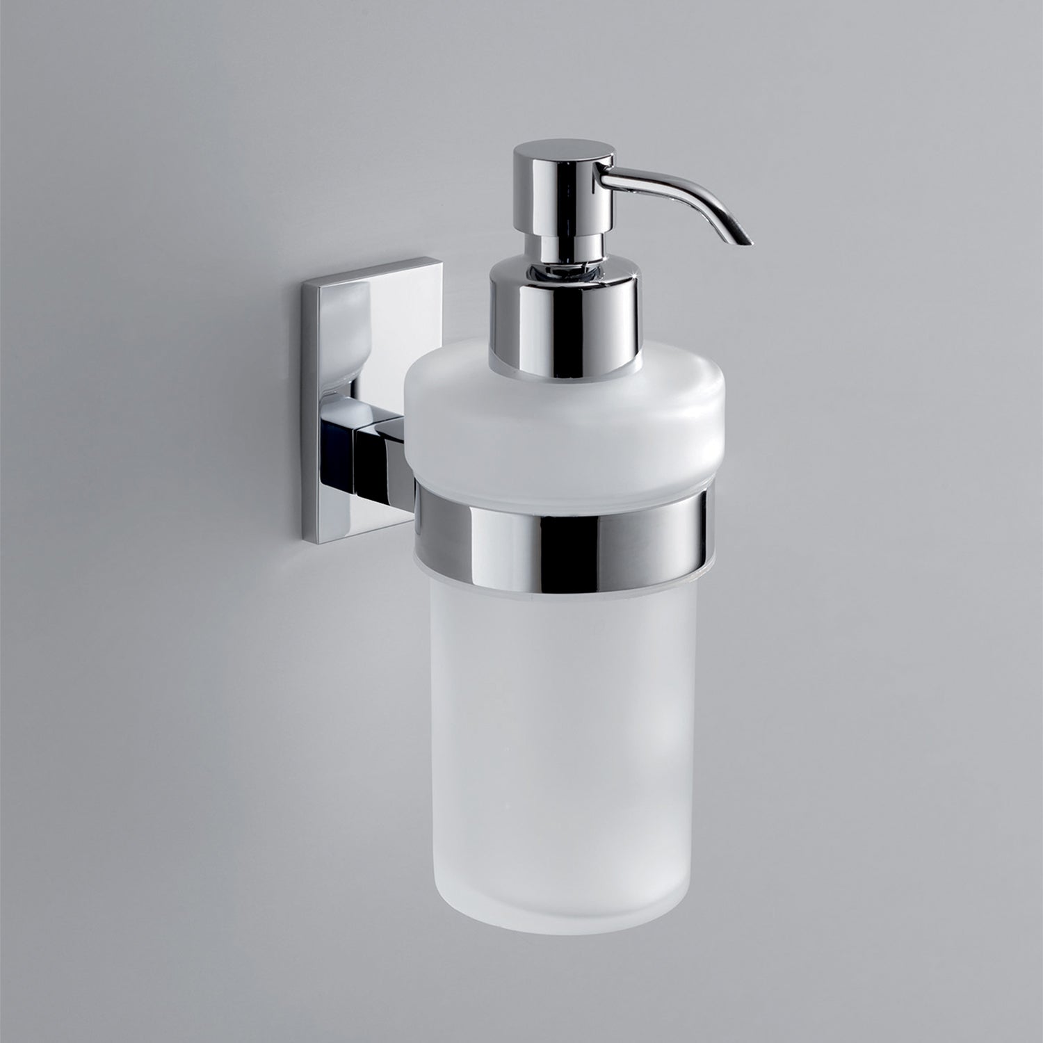 Gedy Dosasapone con erogatore in ABS cromato Maine in acciaio inox