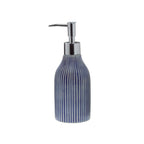 Dispenser di sapone modello Mykonos in ceramica blu