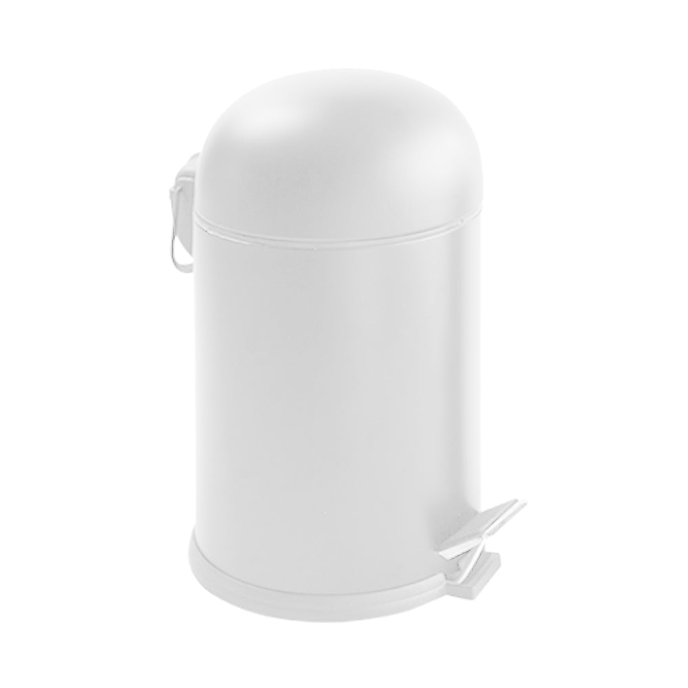 Pattumiera a pedale modello Calla bianca D. 20