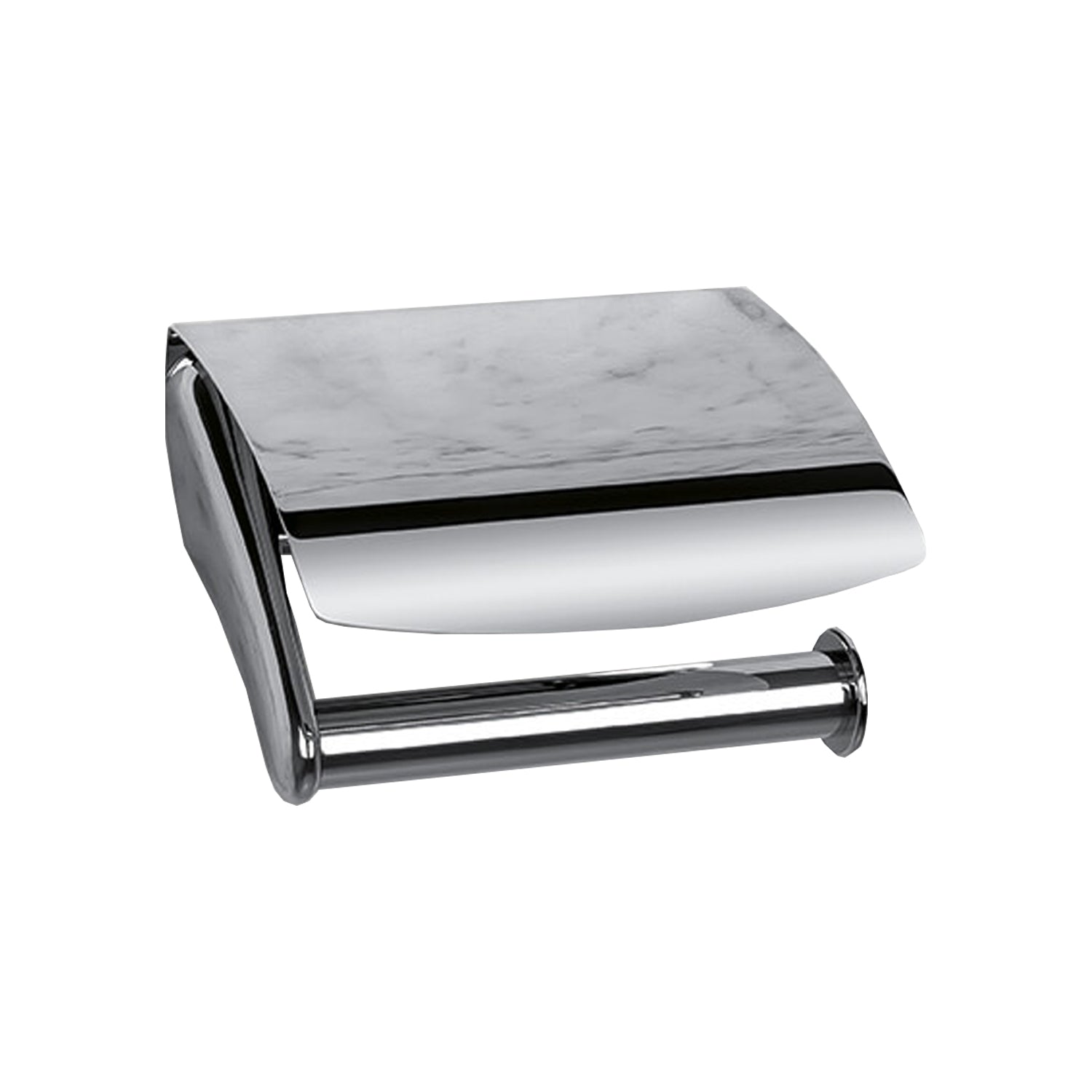 Porta rotolo coperto in ottone collezione Land di Colombo Design