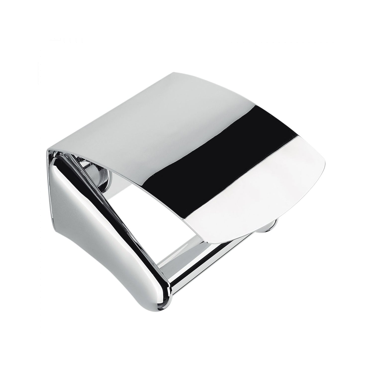 Porta rotolo coperto in ottone collezione Land di Colombo Design